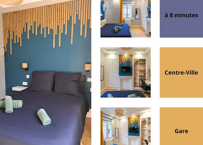Le Jardin D\'Amiens 2 Pers 8 Min Centre Ville & Gare