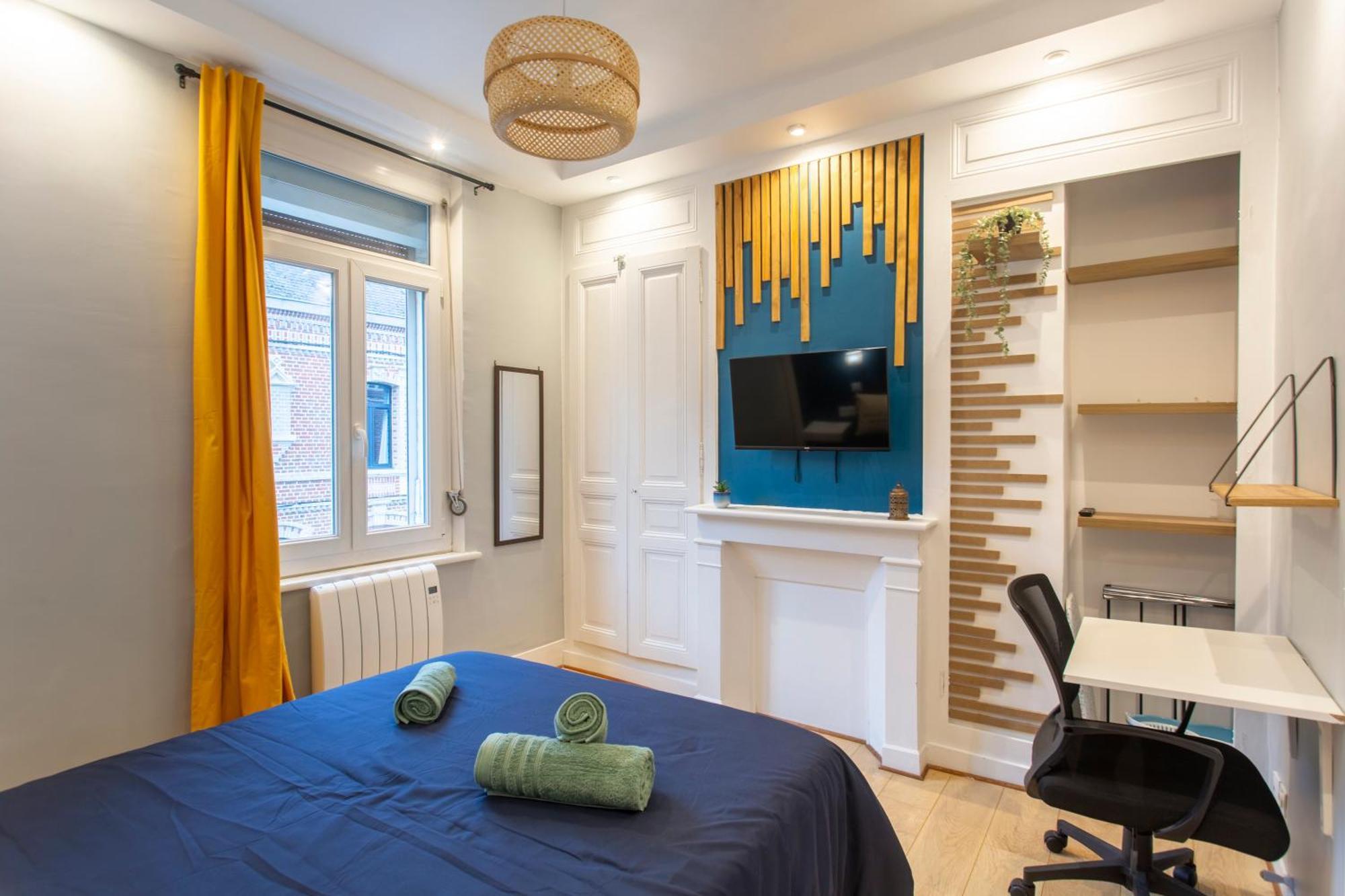Appartement Le Jardin D'amiens 2 Pers 8 Min Centre & Gare