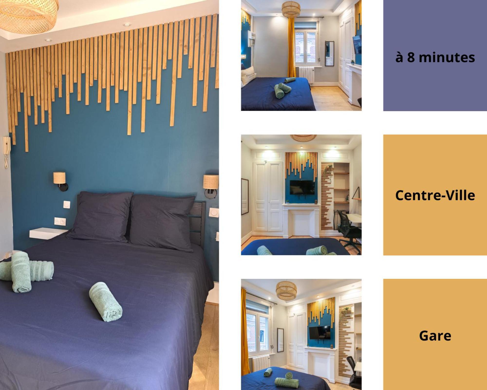 Le Jardin D'amiens 2 Pers 8 Min Centre & Gare Appartement Amiens